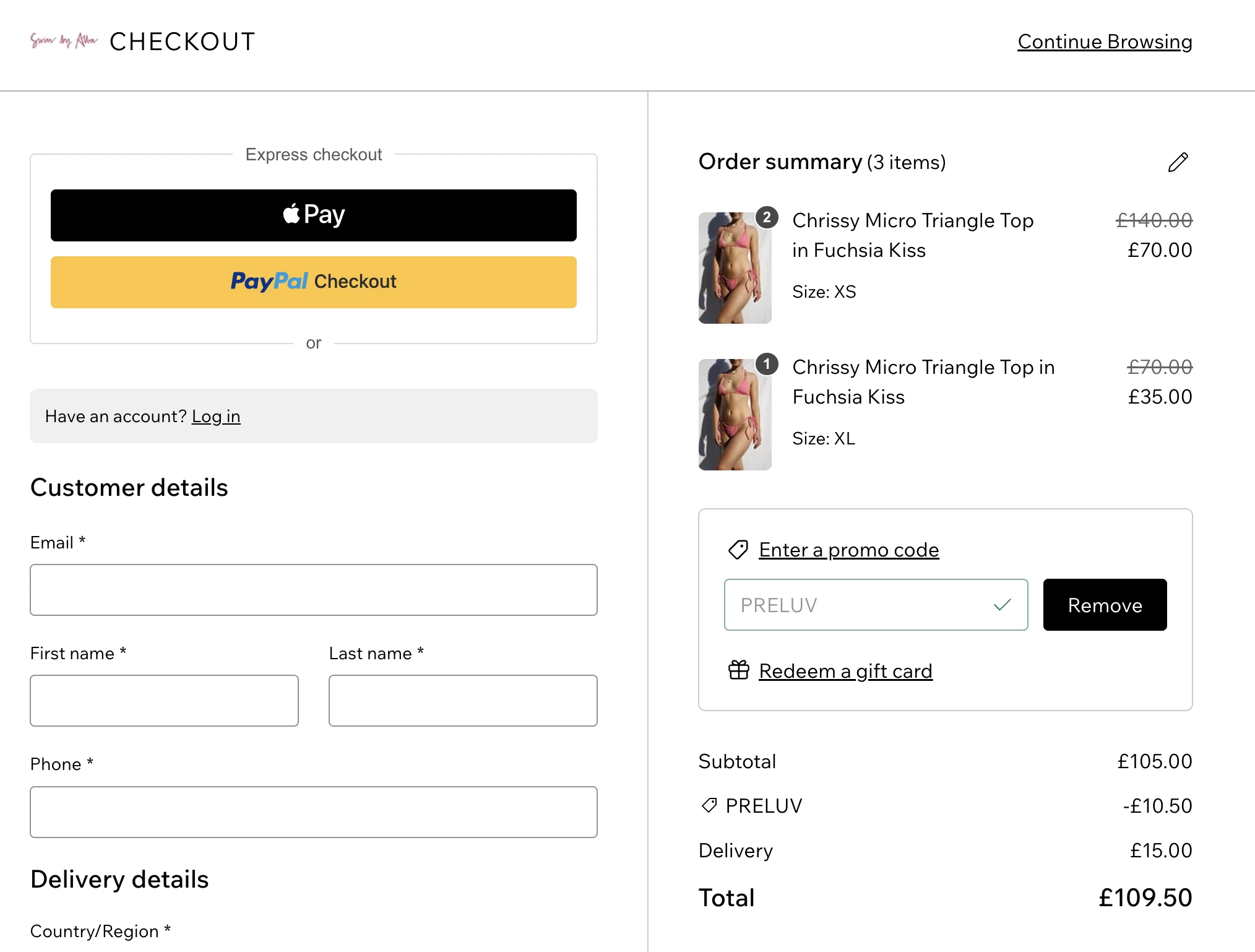 Use Discount Code PRELUV for 10% OFF Sitewide at swimbyalba.com